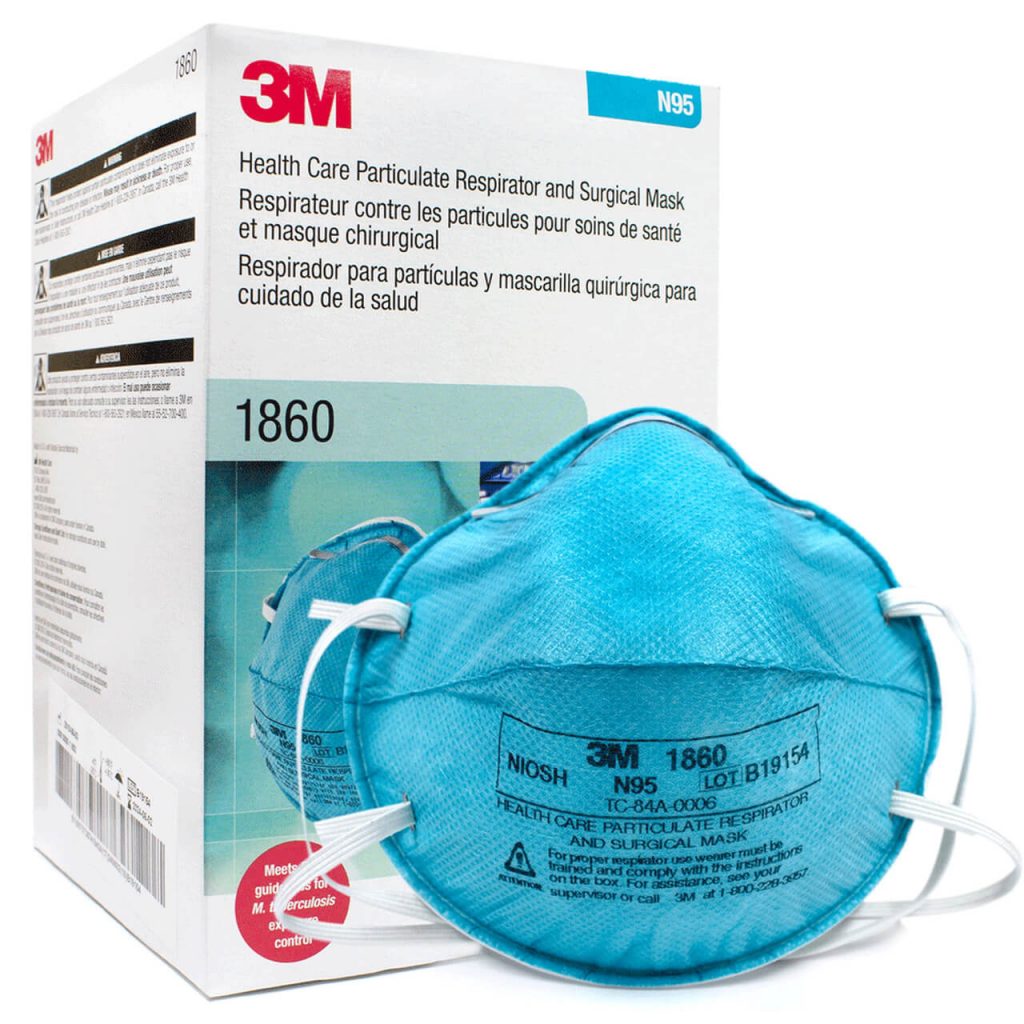 3M 1860 Surgical Face Masks
